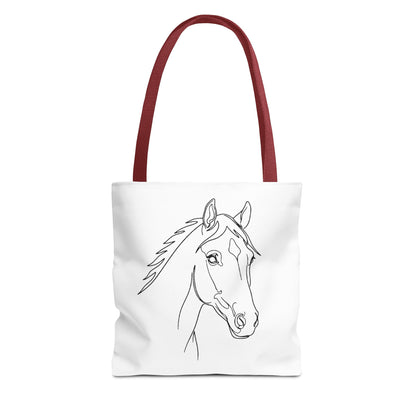 Horse Portrait Sketch - Tote Bag