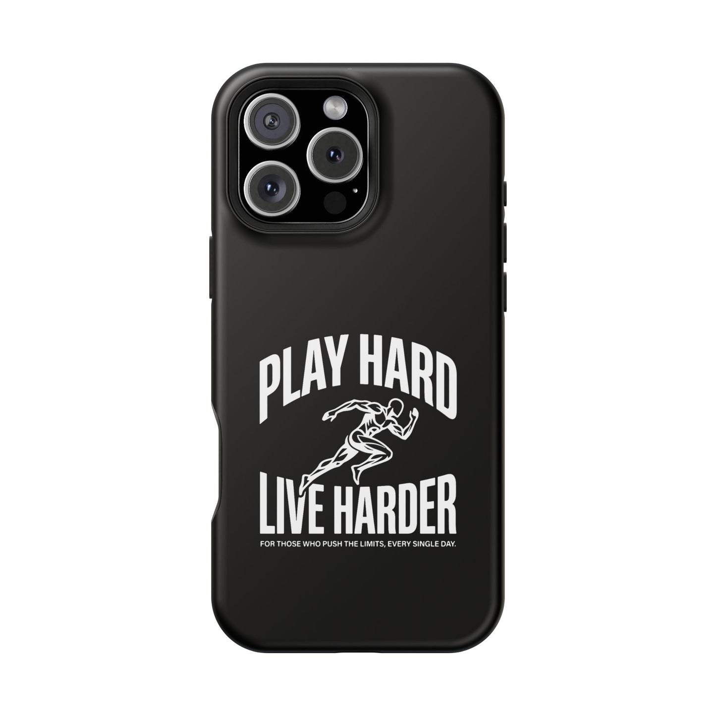 Play Hard / Live Harder - Magnetic Phone Case