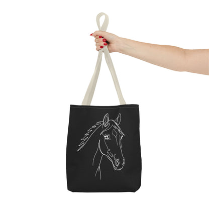 Horse Portrait Sketch - Tote Bag