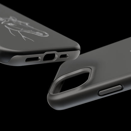 Horse Portrait Sketch - Magnetic Phone Case