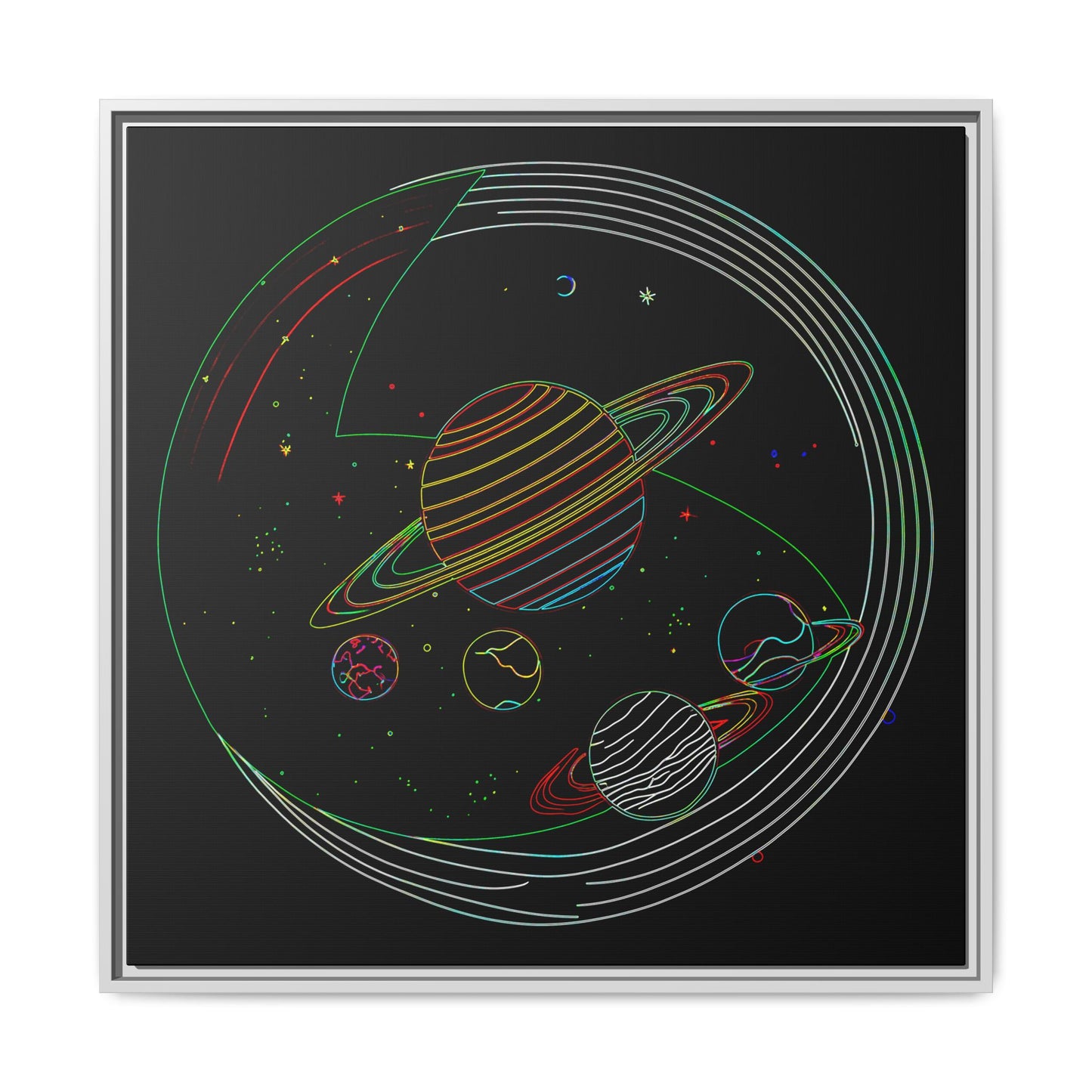 COSMOFX - Framed Canvas