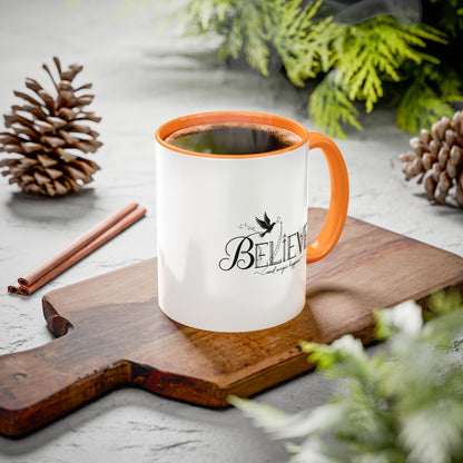 Believe and Magic Happens - Colorful Mug