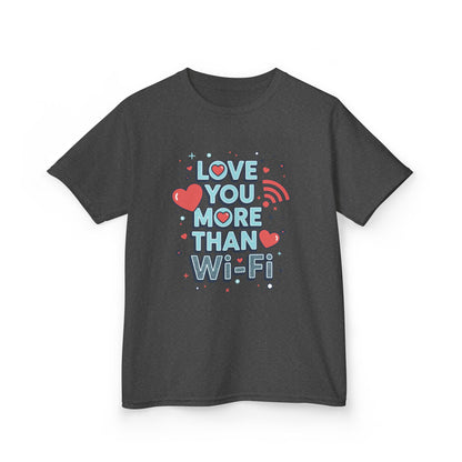 Love You More Than Wi‑Fi - Kids Tee