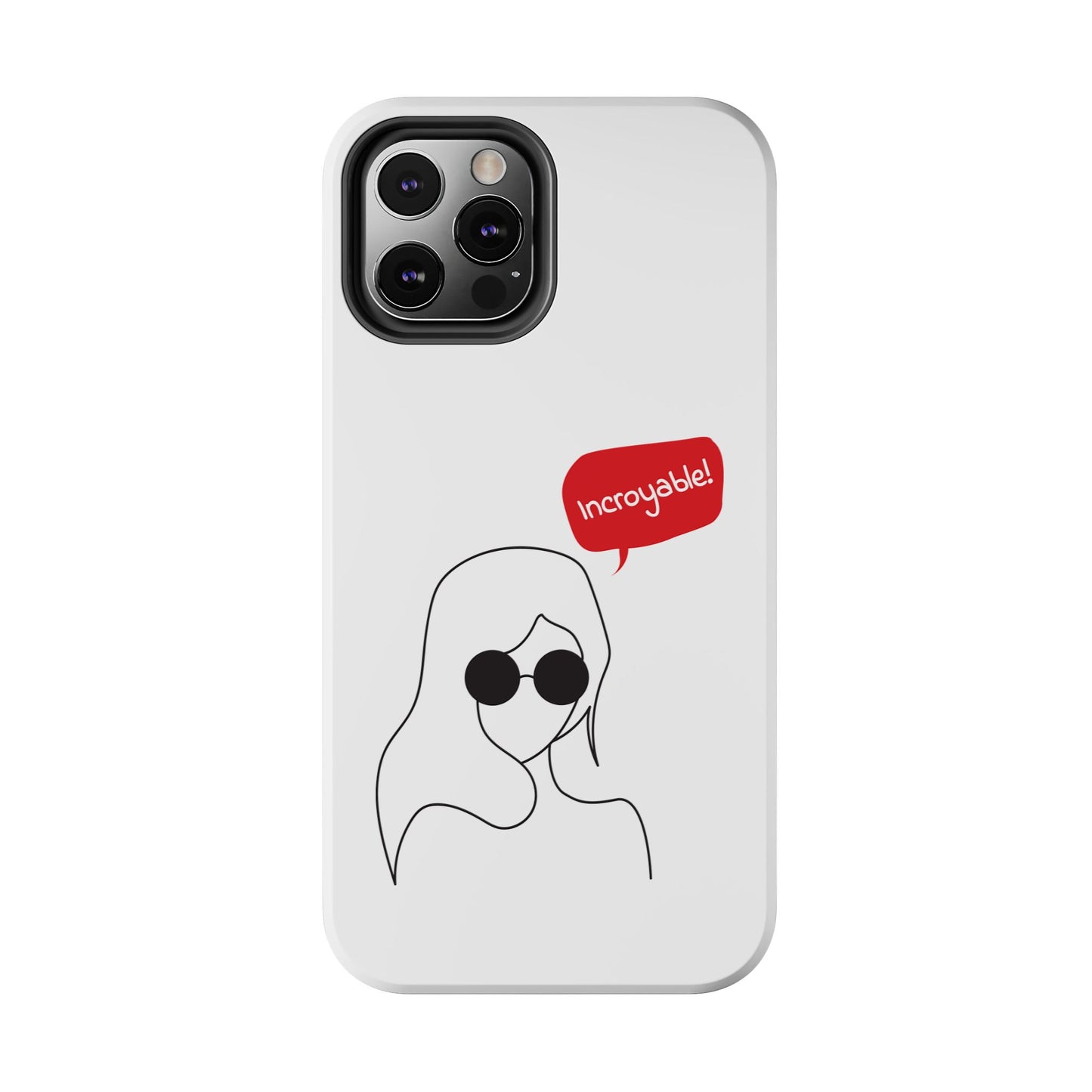 Incroyable Chic Girl - Phone Case