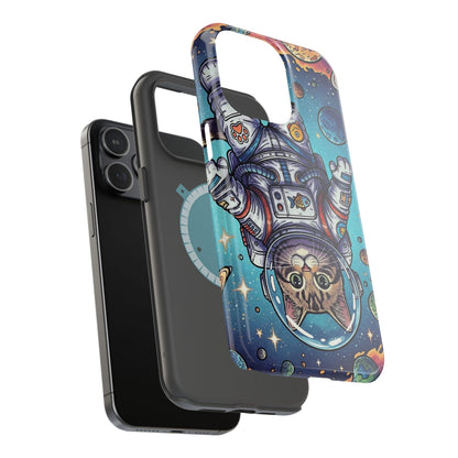 Astronaut Cat - Magnetic Phone Case
