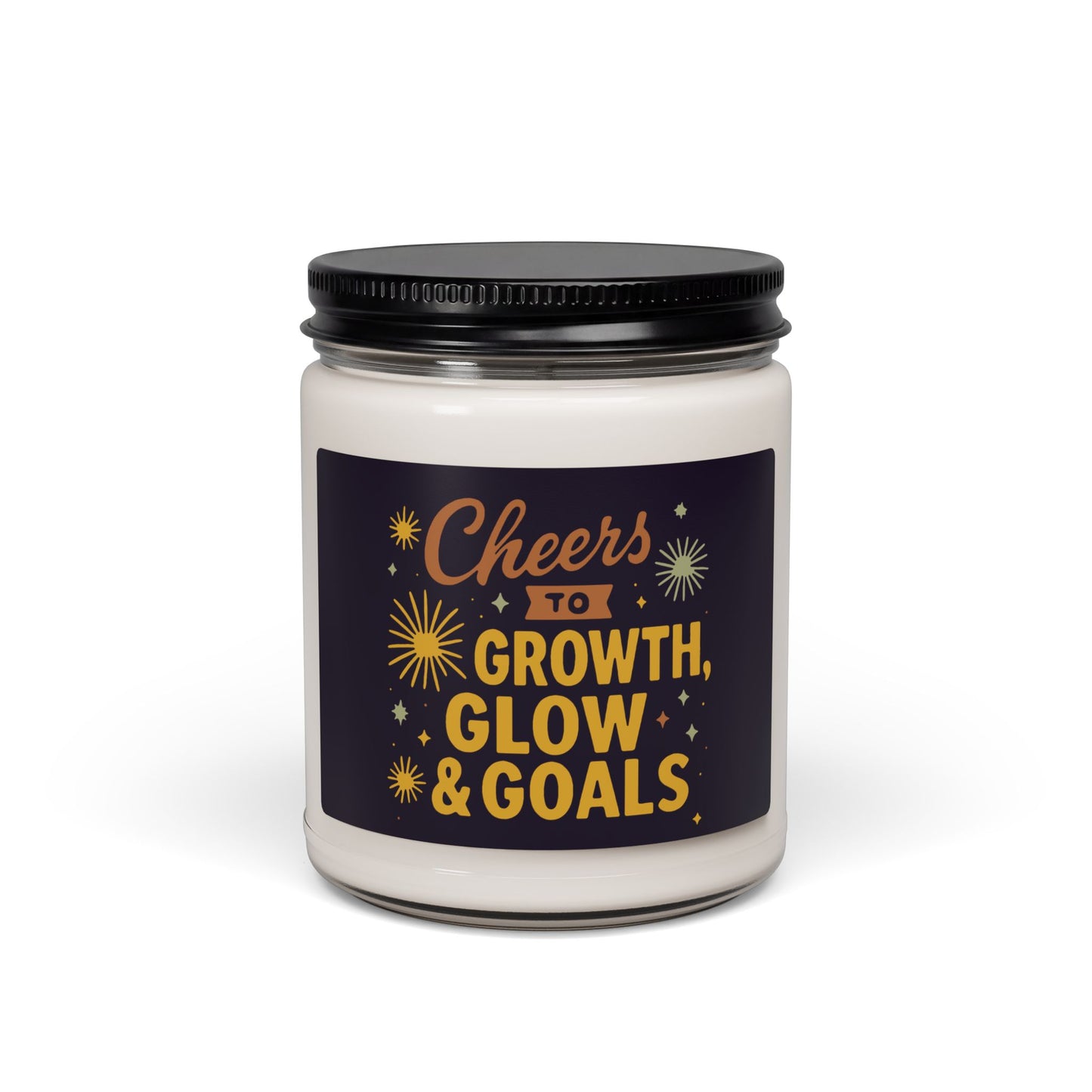 Cheers to Growth, Glow & Goals - Scented Candle