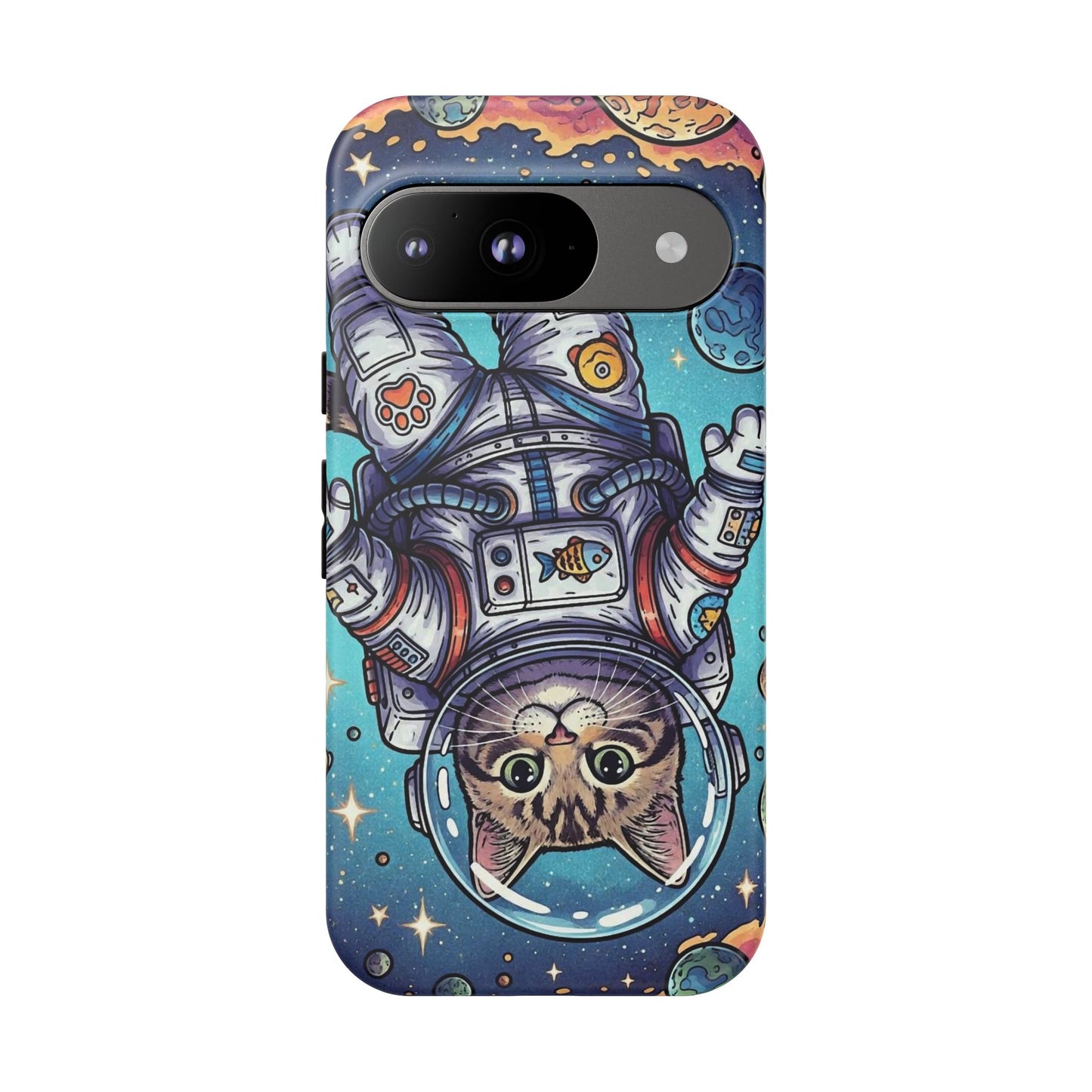 Astronaut Cat - Tough Phone Case