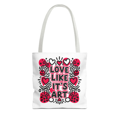 Love Like It's Art - Tote Bag