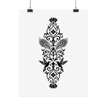 Hummingbird Soulmates - Rolled Poster