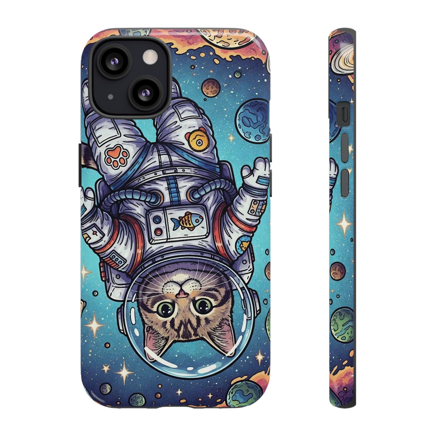 Astronaut Cat - Tough Phone Case