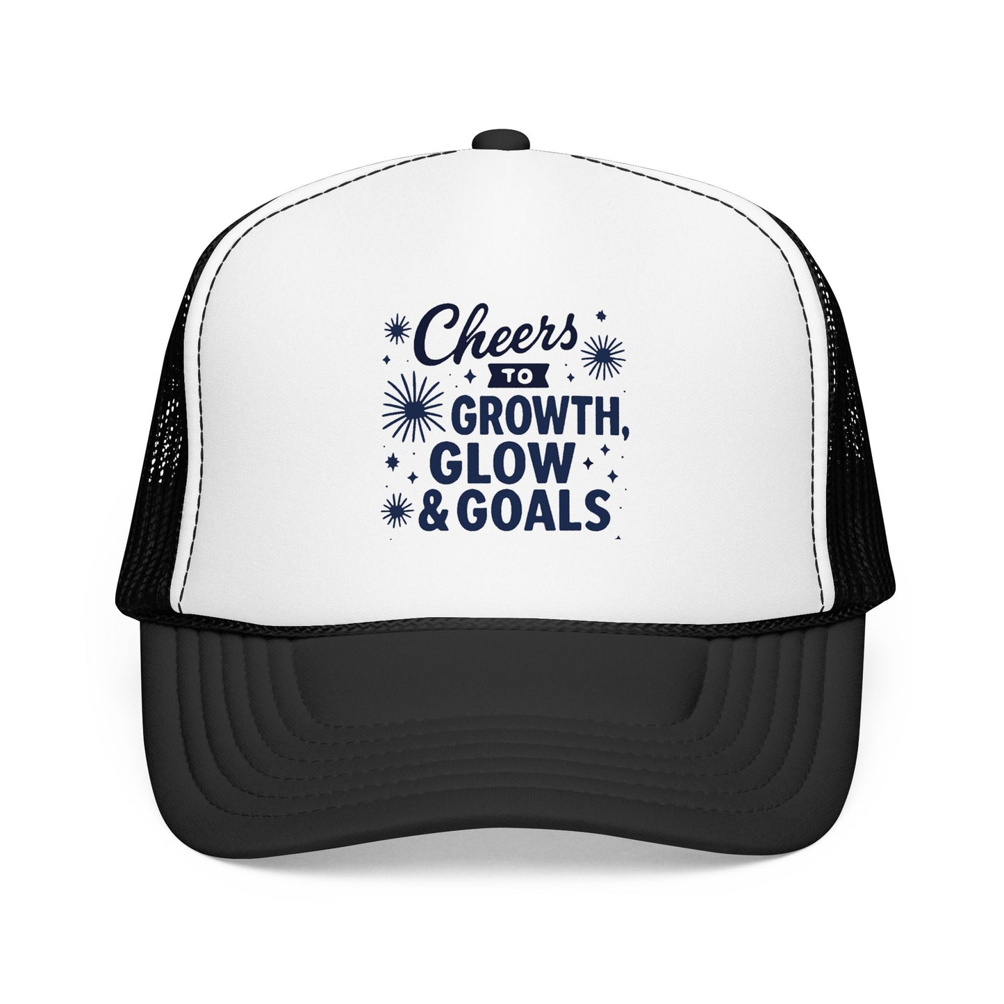 Cheers to Growth, Glow & Goals - Cap