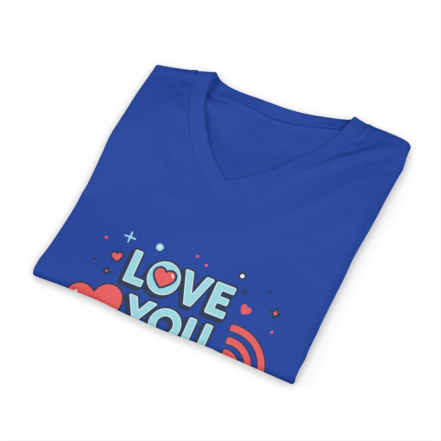 Love You More Than Wi-Fi - V-Neck Tee