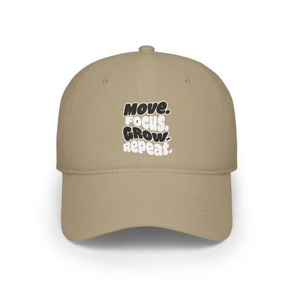 Move. Focus. Grow. Repeat. - Cap