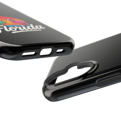 Florida Sunset Palm - Magnetic Phone Case