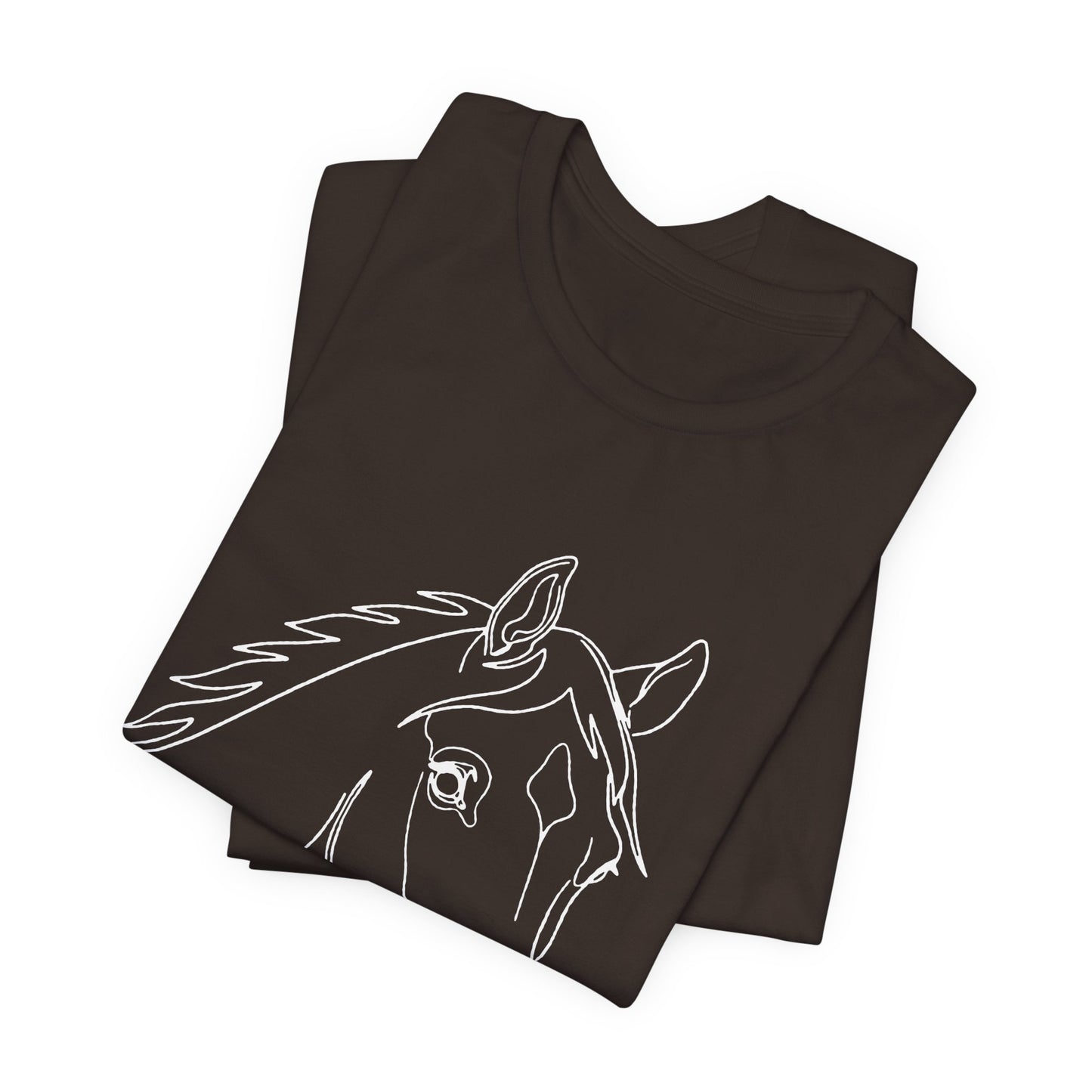 Horse Portrait Sketch - T-Shirt