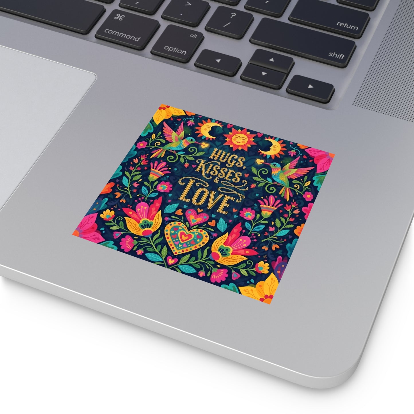 Hugs, Kisses & Love - Sticker