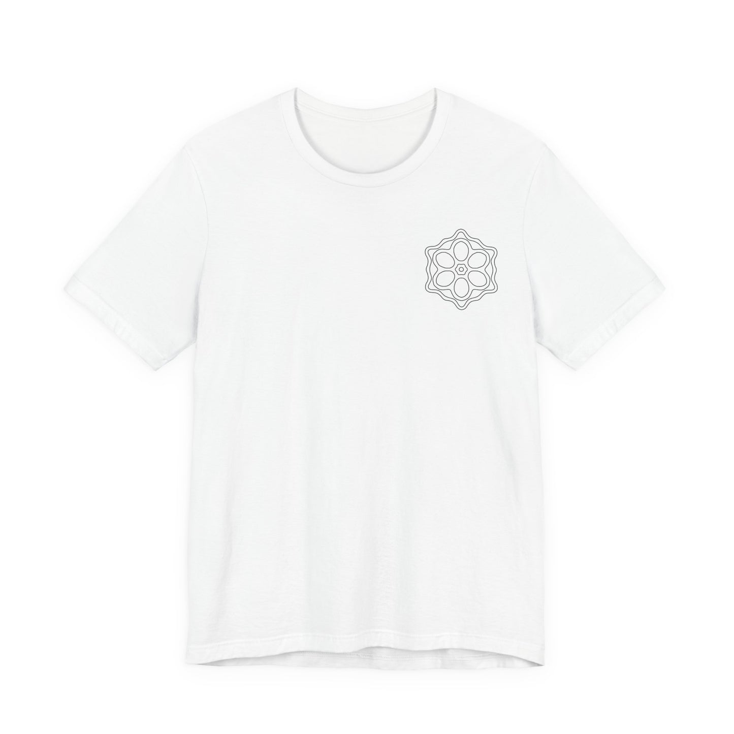 Unisex Boho Mandala Tee, Relaxed Fit Cotton Shirt, Perfect for Yoga Lovers, Meditation, Gift for Her, Vacation Wear, Everyday Comfort