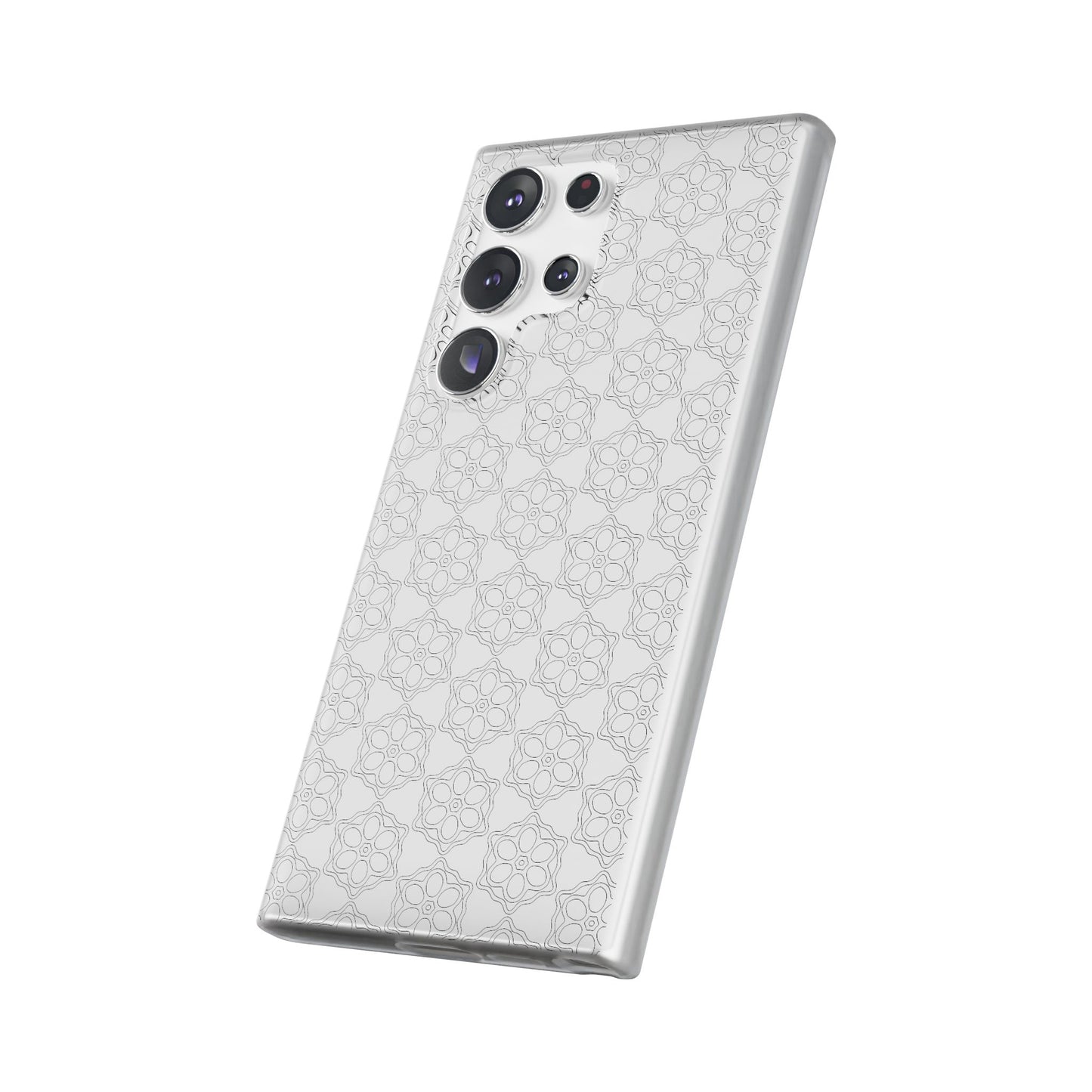 Elegant Geometric Phone Case, Stylish Flexi Case for Everyday Use, Slim Fit, Gift Idea, Trendy Accessory, Minimalist Design
