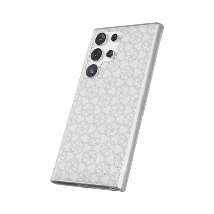 Elegant Geometric Phone Case, Stylish Flexi Case for Everyday Use, Slim Fit, Gift Idea, Trendy Accessory, Minimalist Design