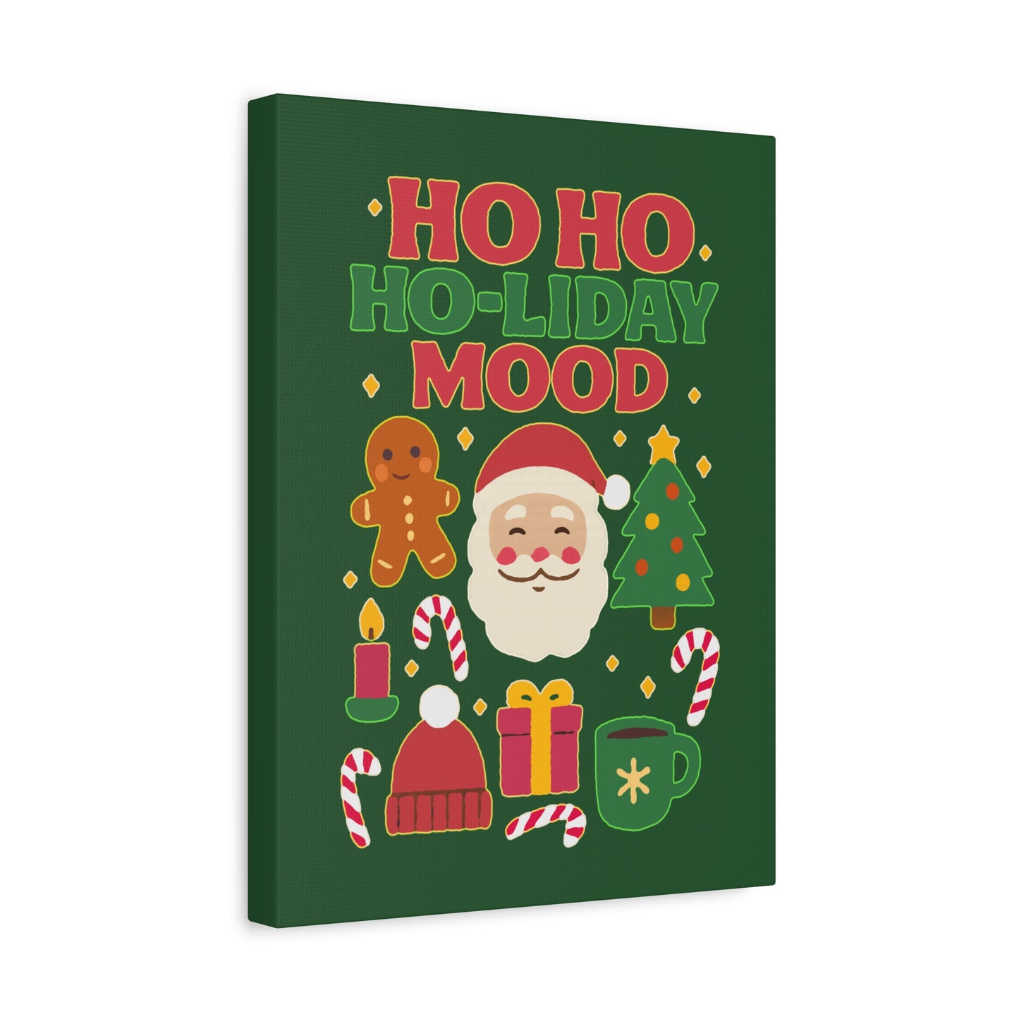 Ho Ho Ho-liday Mood - Canvas