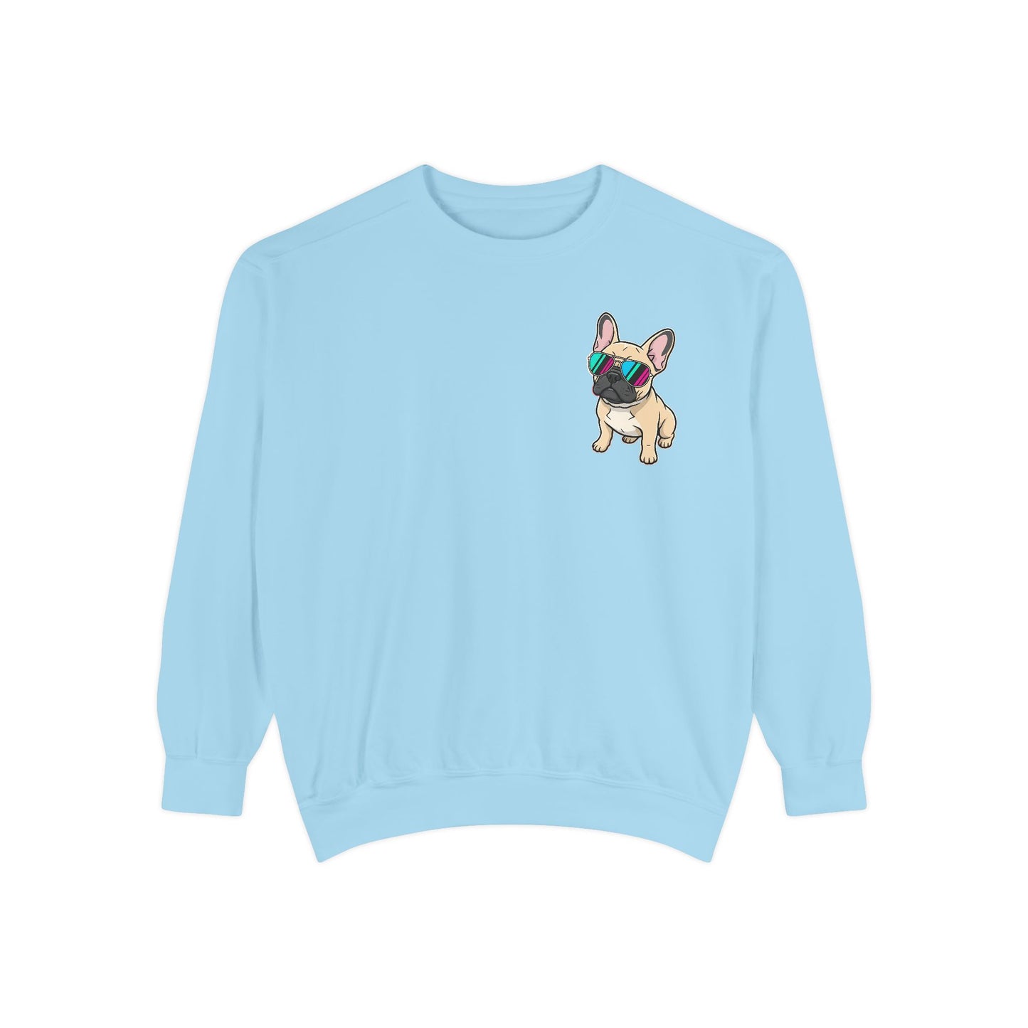 French Bulldog with Sunglasses - Sweatshirt