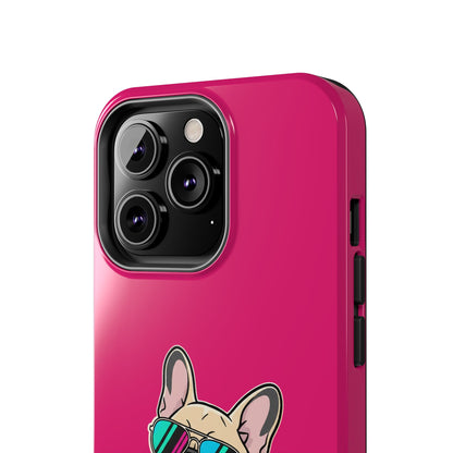 French Bulldog with Sunglasses - Phone Case