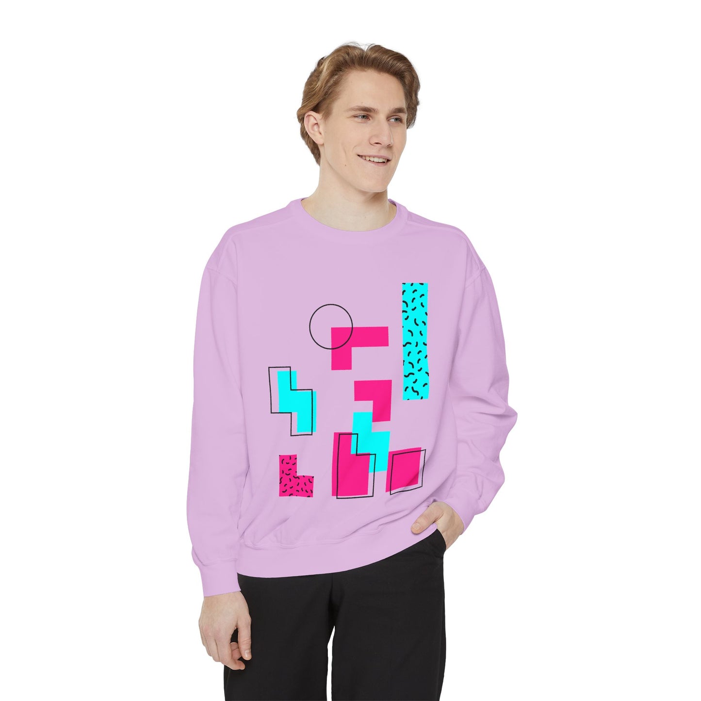 Retro Geometric Vibes - Sweatshirt