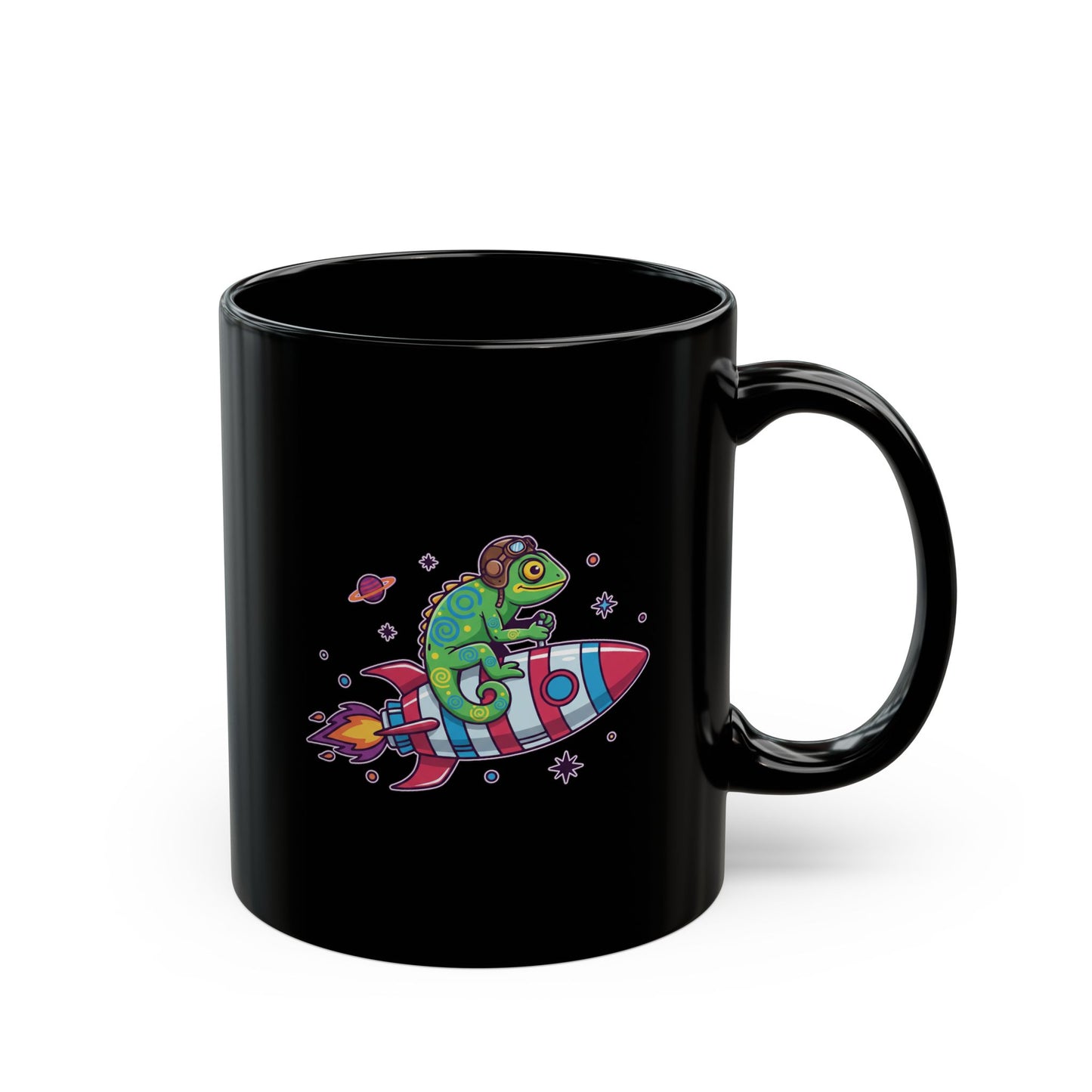 Cosmic Rider - Black Mug