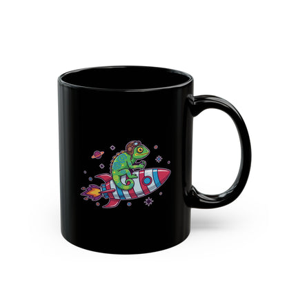 Cosmic Rider - Black Mug