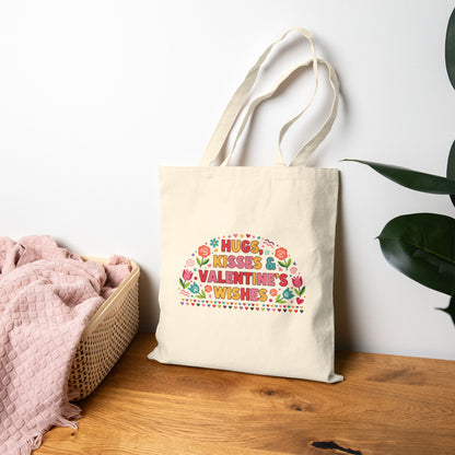 Hugs, Kisses & Valentine’s Wishes - Tote Bag