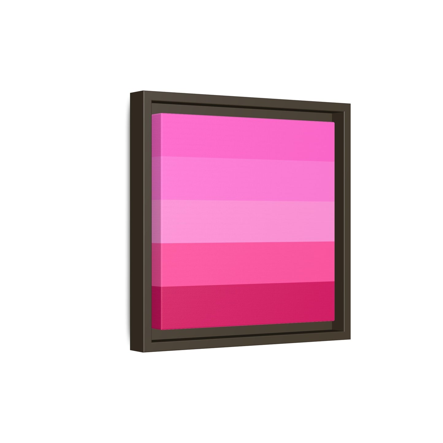 Valentine Rose Colors - Framed Canvas