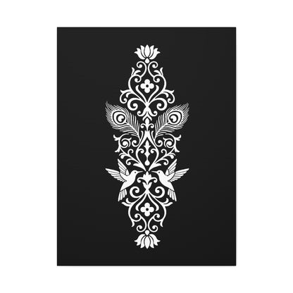 Hummingbird Soulmates - Stretched Canvas