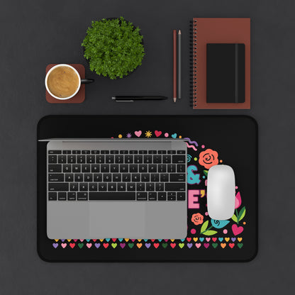 Hugs, Kisses & Valentine’s Wishes - Desk Mat