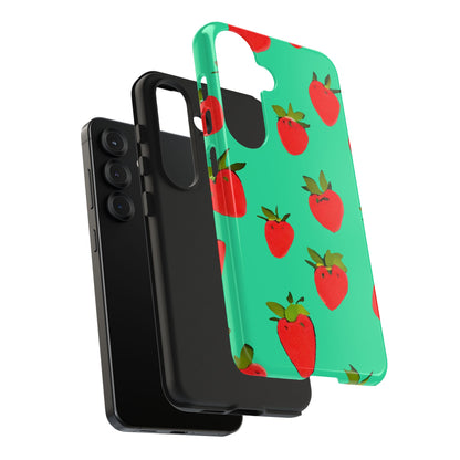 Strawberry Pattern - Phone Case