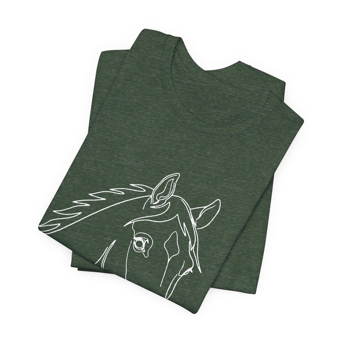Horse Portrait Sketch - T-Shirt