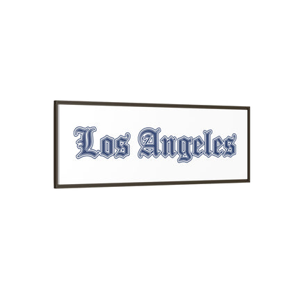 Los Angeles - Framed Canvas