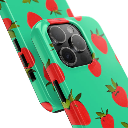 Strawberry Pattern - Phone Case
