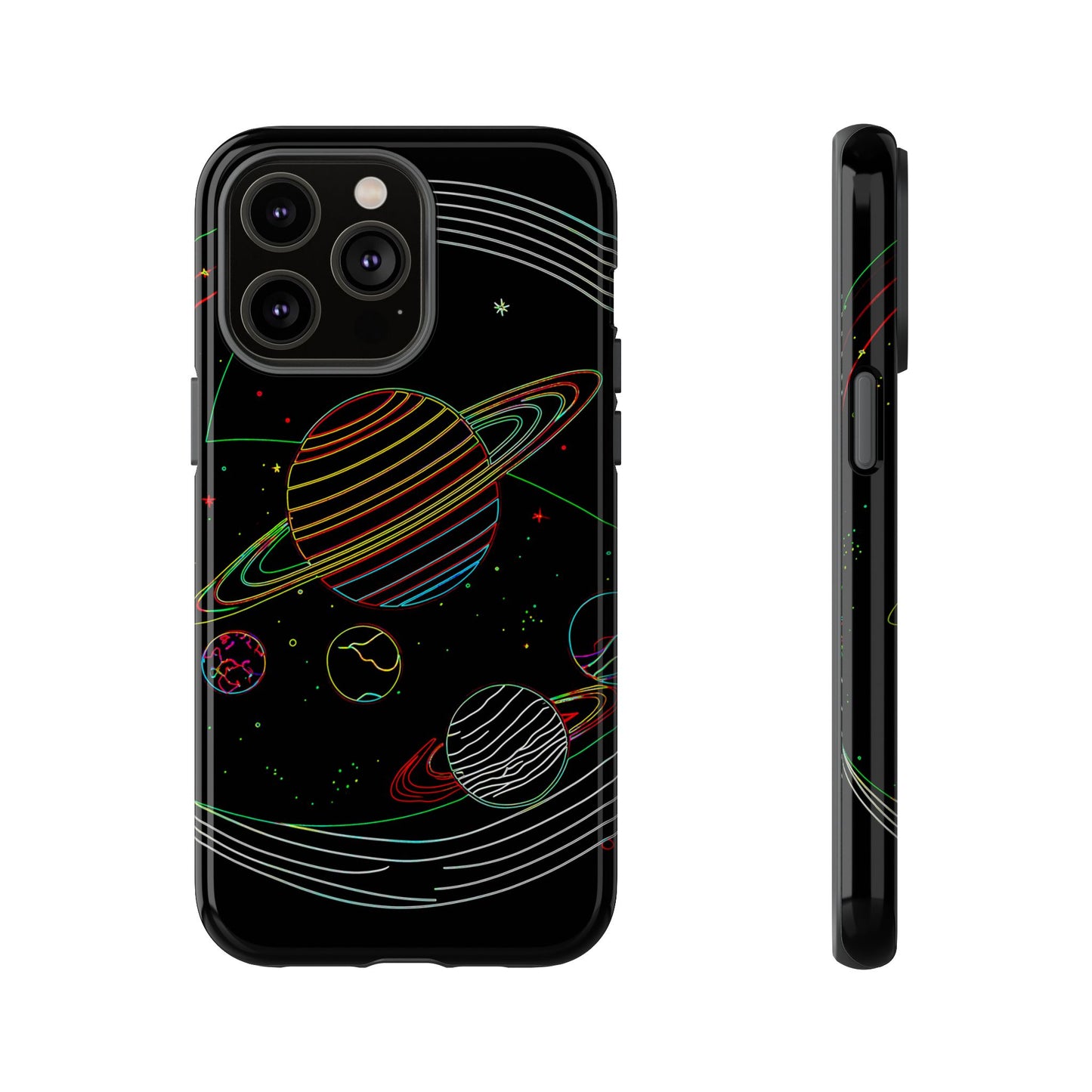 Galactic Tough Phone Case, Starry Space Protection, Unique Gift for Astronomers, Celestial Accessories, Trendy Space Lovers