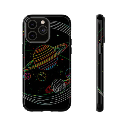 Galactic Tough Phone Case, Starry Space Protection, Unique Gift for Astronomers, Celestial Accessories, Trendy Space Lovers