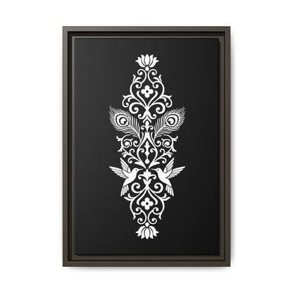 Hummingbird Soulmates - Framed Canvas