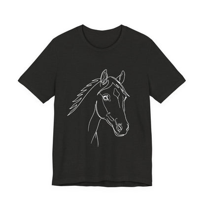 Horse Portrait Sketch - T-Shirt