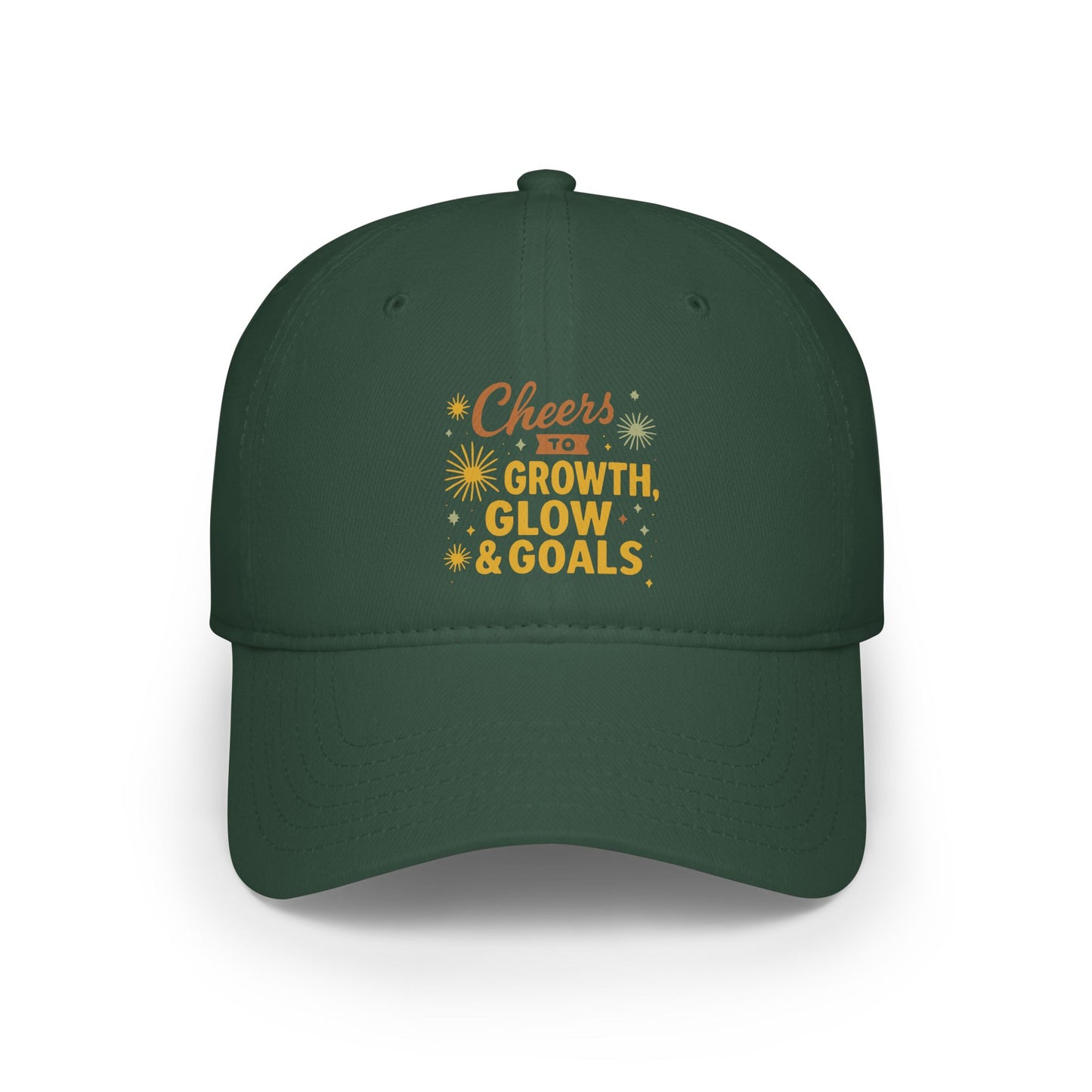 Cheers to Growth, Glow & Goals - Cap