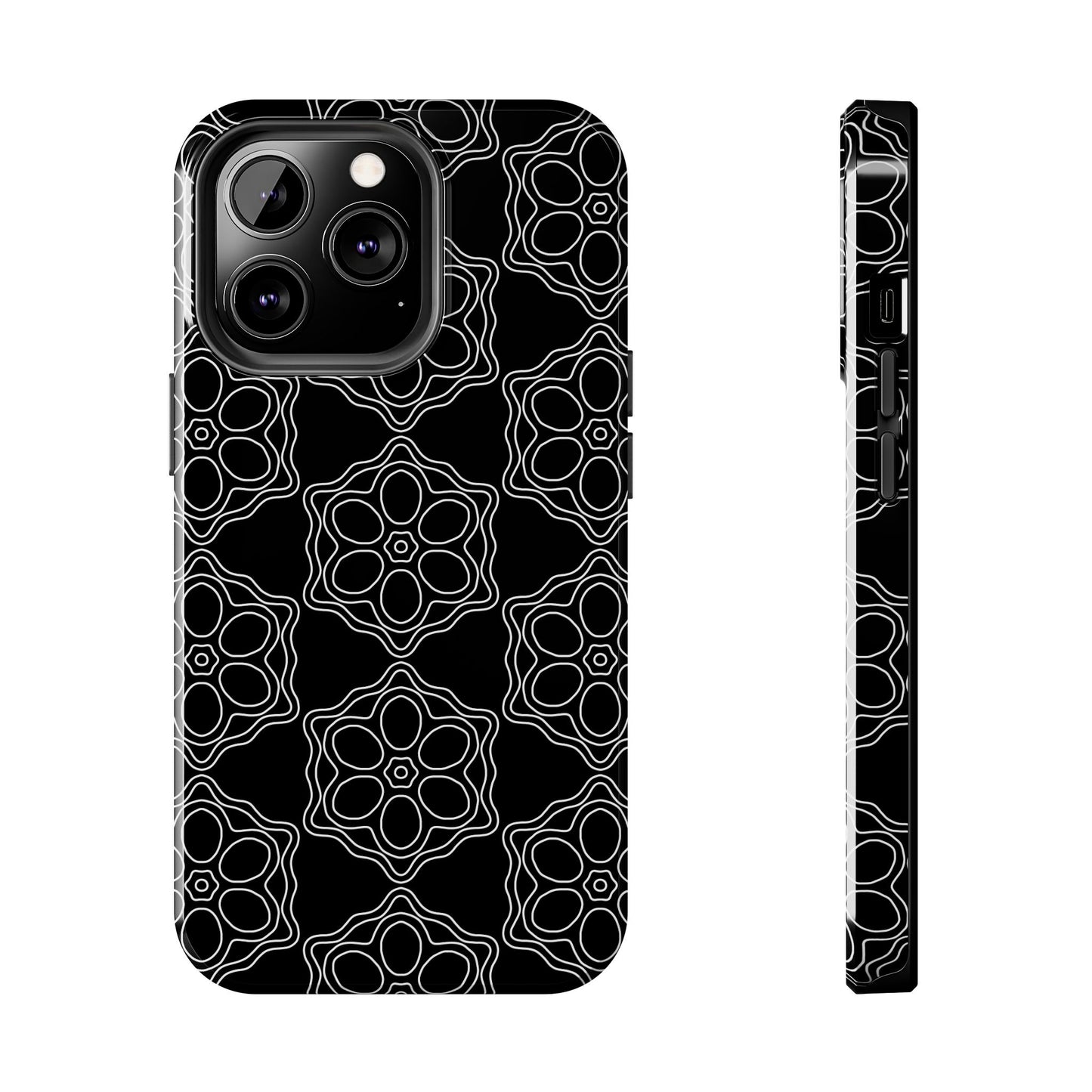 Geometric Sacred Flower - Phone Case