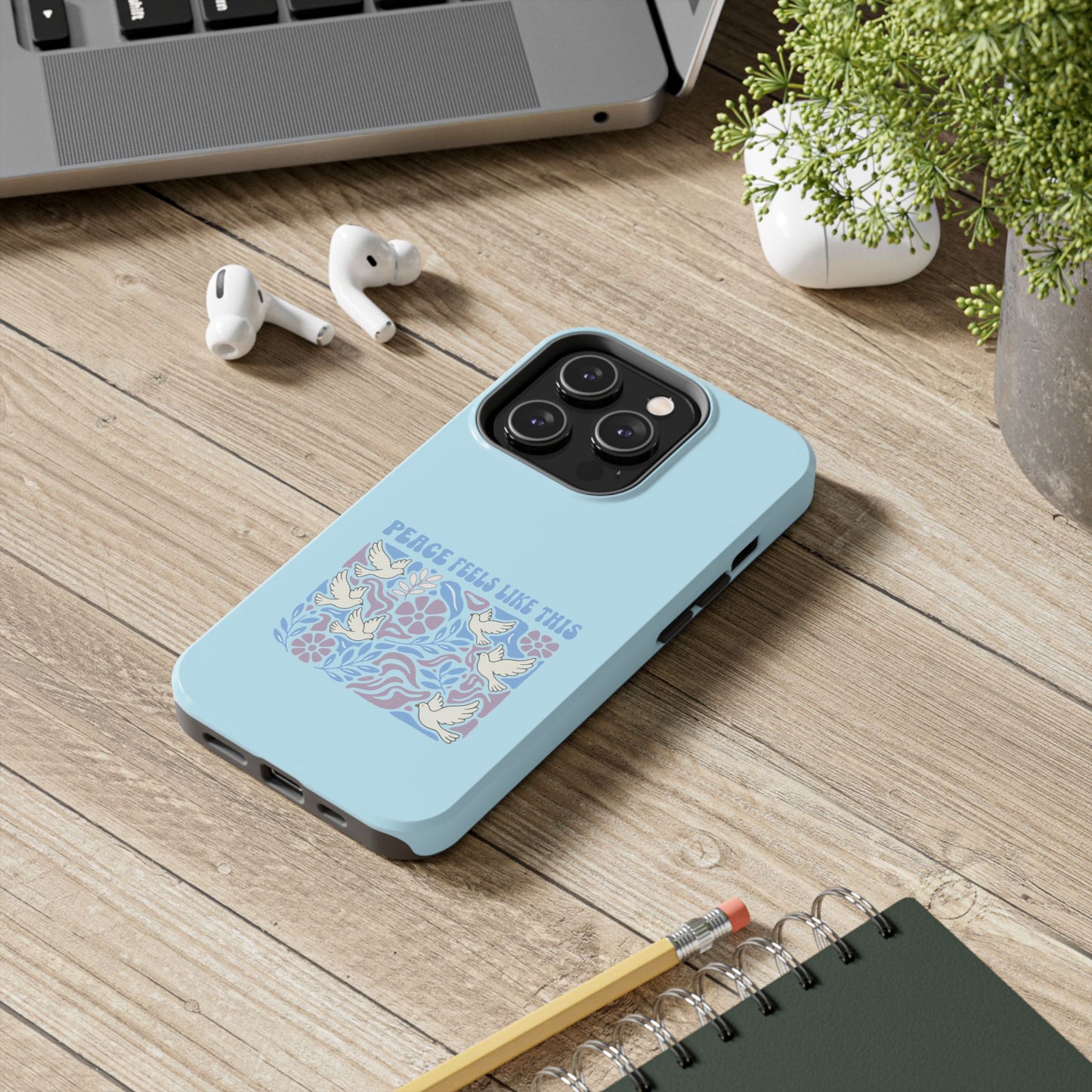 Peace Tells Like This - Phone Case