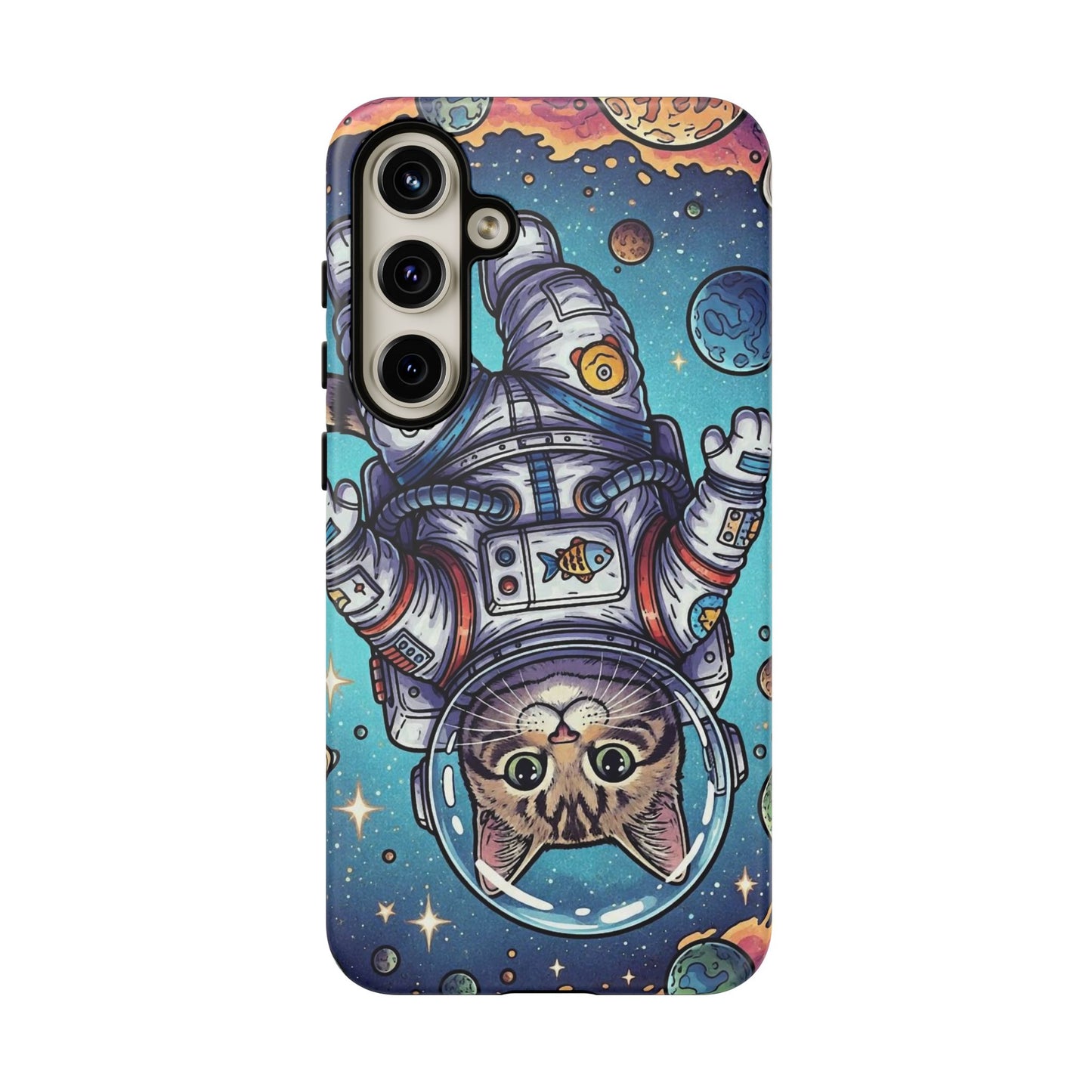 Astronaut Cat - Tough Phone Case