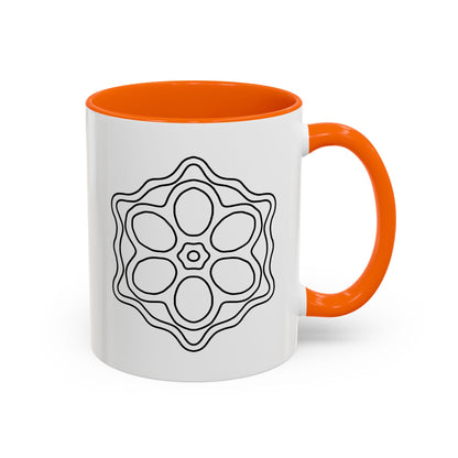 Elegant Floral Accent Coffee Mug, Perfect for Home, Office, Gifts, Birthdays, Inspirational Quotes, Tea Lovers