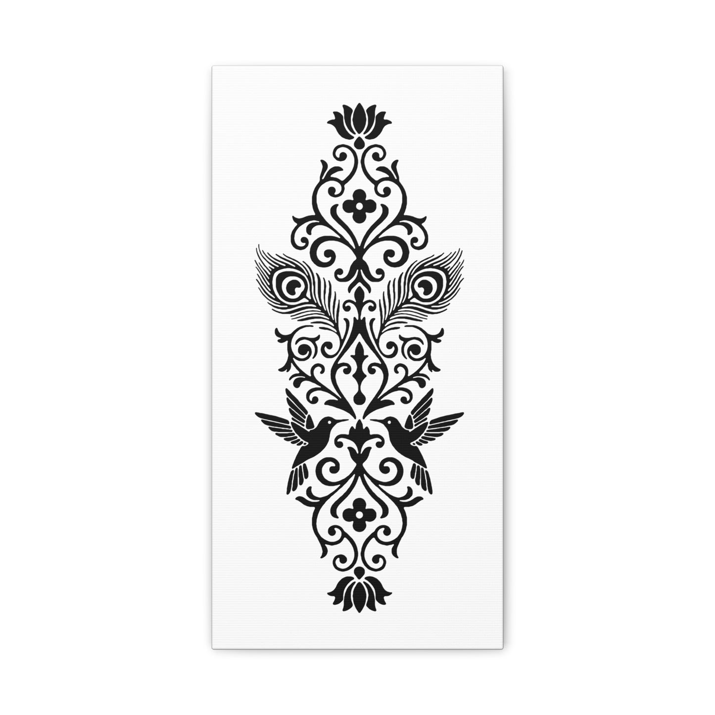 Hummingbird Soulmates - Stretched Canvas