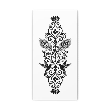 Hummingbird Soulmates - Stretched Canvas