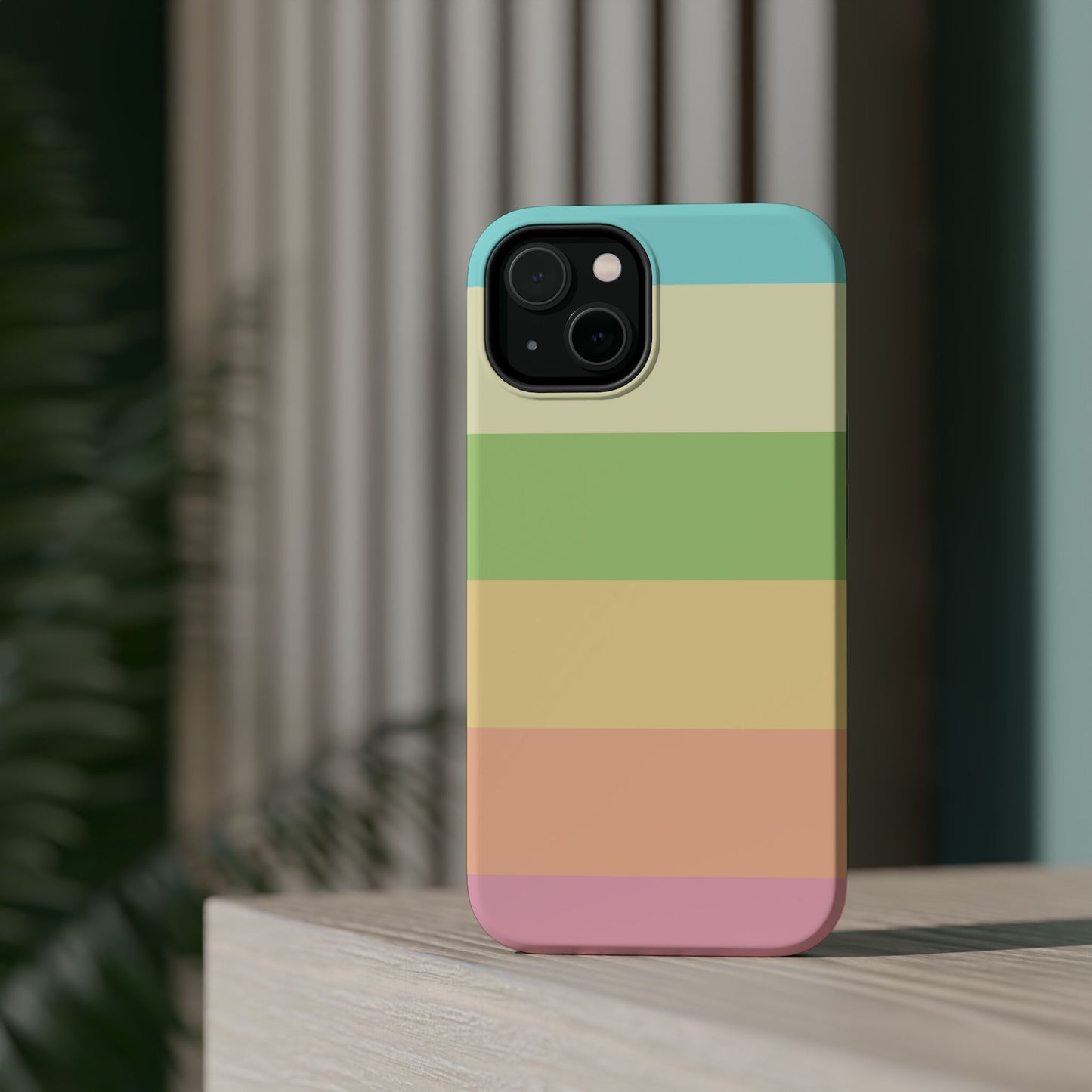 Pastel Stripes - Magnetic Phone Cover