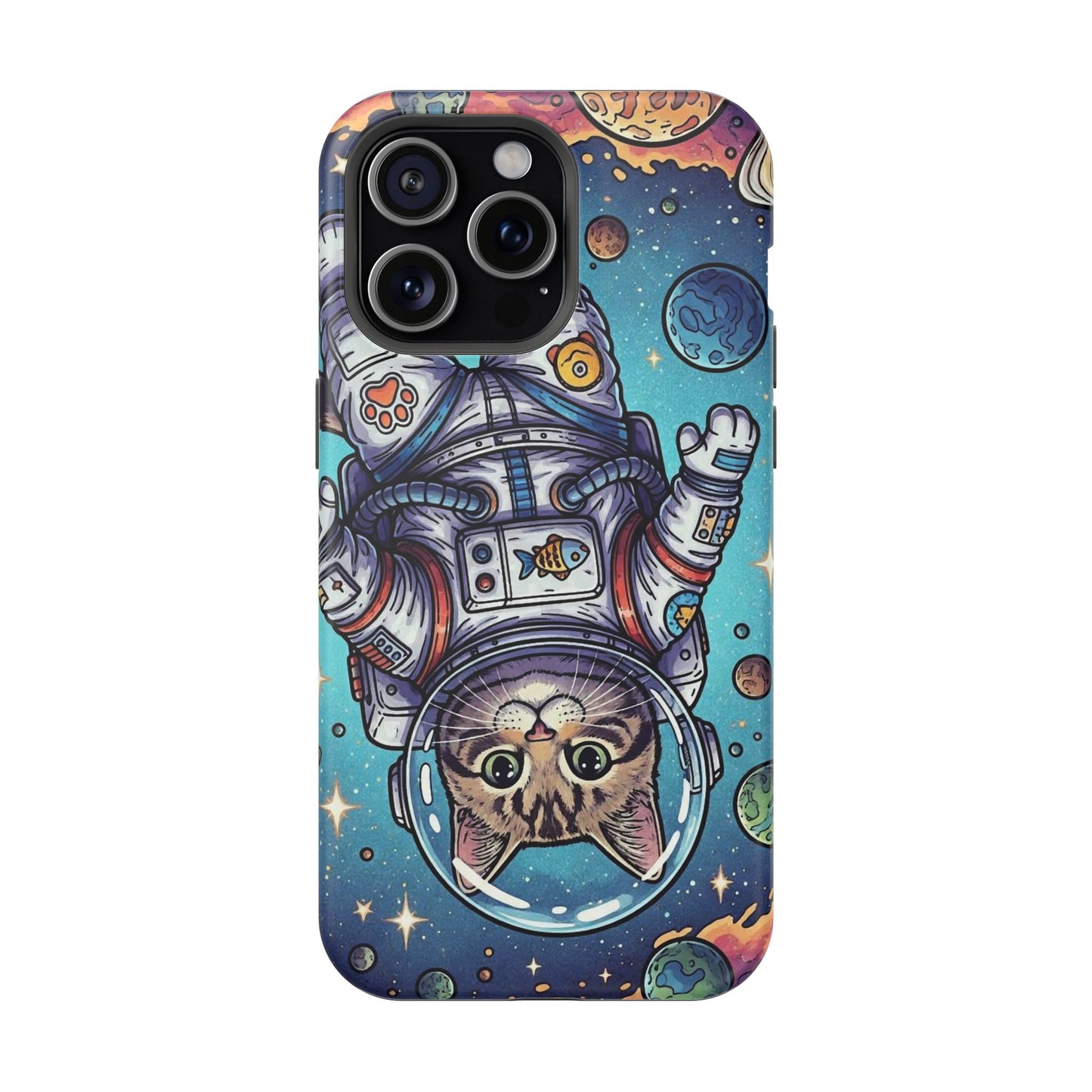 Astronaut Cat - Magnetic Phone Case